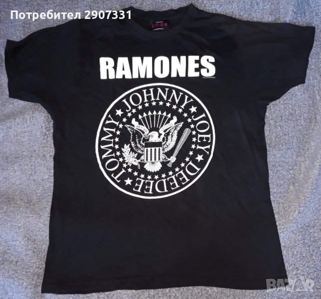 Тениска групи Ramones. 1-2-3-4 H & M, снимка 1