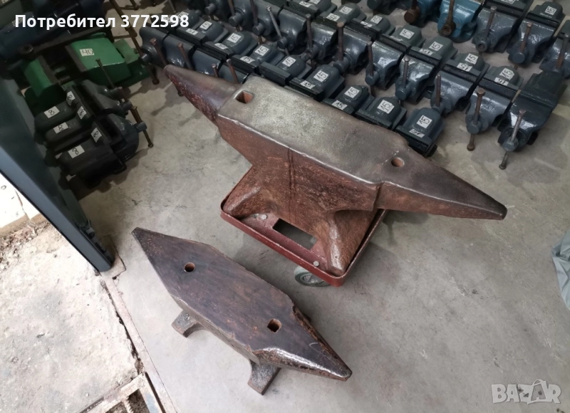 Голяма наковалня 60 кг., снимка 1