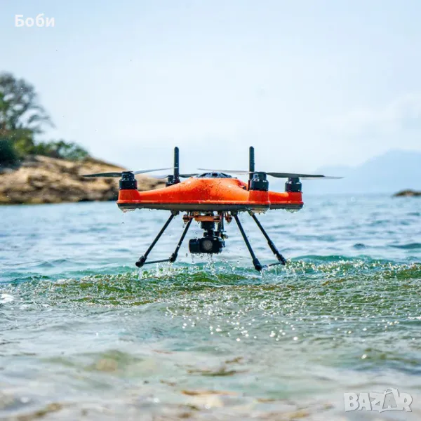 Водоустойчив дрон SwellPro SplashDrone 4 + Гимбъл + Сонар, снимка 1