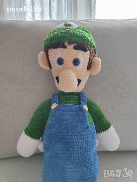 Плетена играчка Луиджи, снимка 1