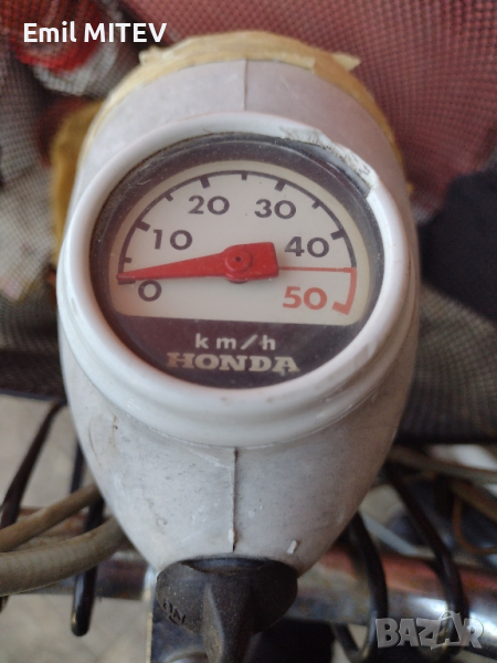 Хонда ретро 1968 г. четиритактов Веломопед., снимка 1