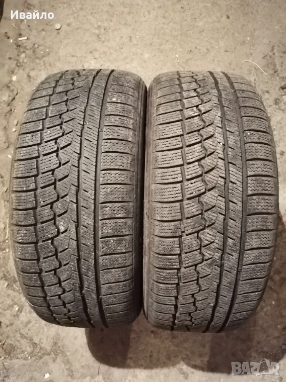Продавам 2 броя зимни гуми 225.50.17 на 1 сезон дот 2020, снимка 1