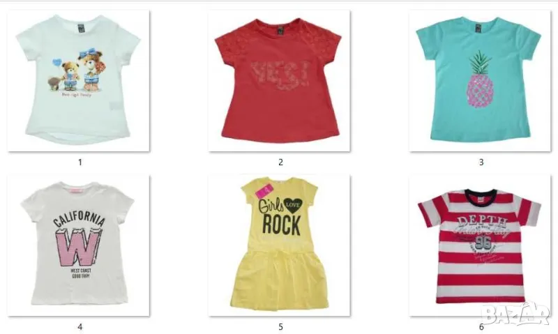Летни детски дрехи 0-14 г (цени на едро) - 30% отстъпка, снимка 1