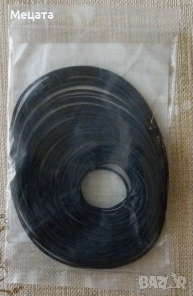 Квадратни ремъци 50бр. от 0,7 и 1мм, снимка 1