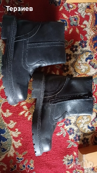 нови кожени боти , снимка 1