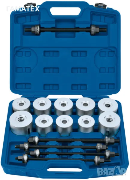 Инструменти демонтаж и монтаж на лагери, уплътнения, тампони и селенови втулки - комплект 27 ч., 500, снимка 1