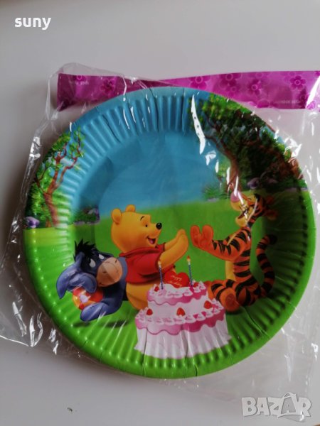 Парти чинийки Мечо пух, снимка 1