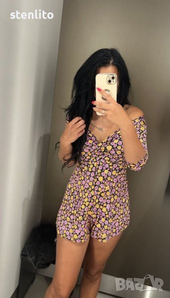 Нов дамски къс гащеризон Fb Sister, снимка 1