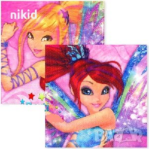 winx Уинкс 8 бр парти салфетки рожден ден, снимка 1