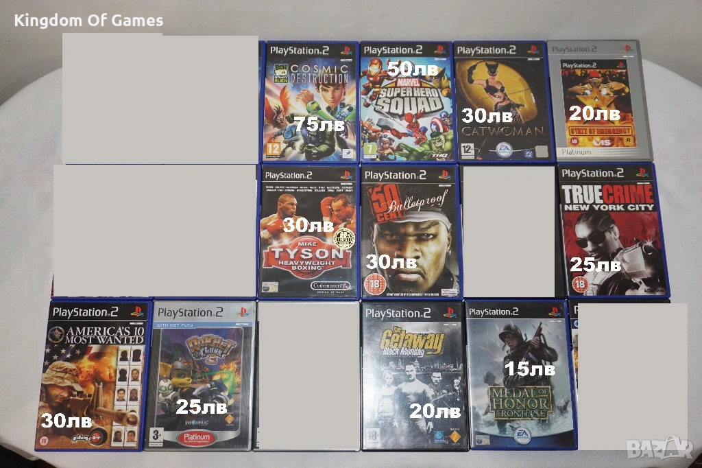 Игри за PS2 Marvel Super Hero Squad/Catwoman/Ben 10 Cosmic Destruction/Mike Tyso, снимка 1