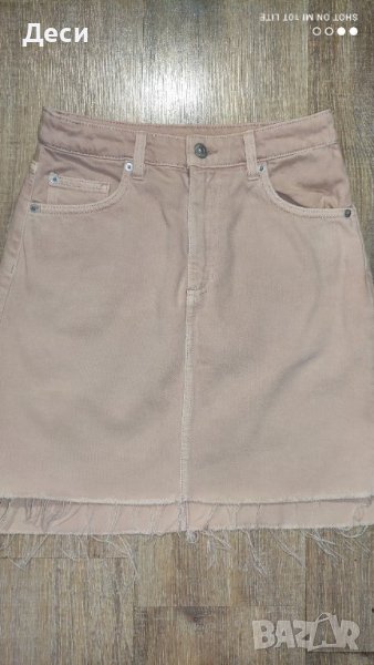 дънкова поличка на H&M, снимка 1