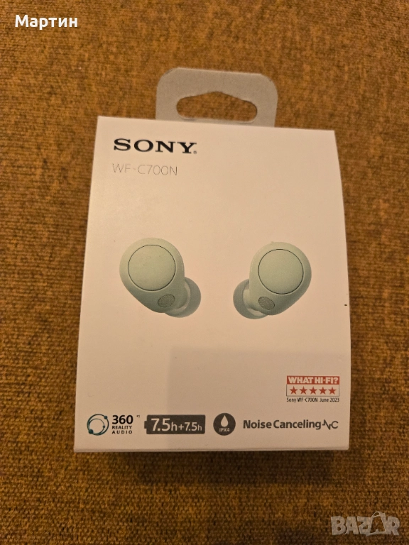 Слушаки Sony noise canceling, снимка 1