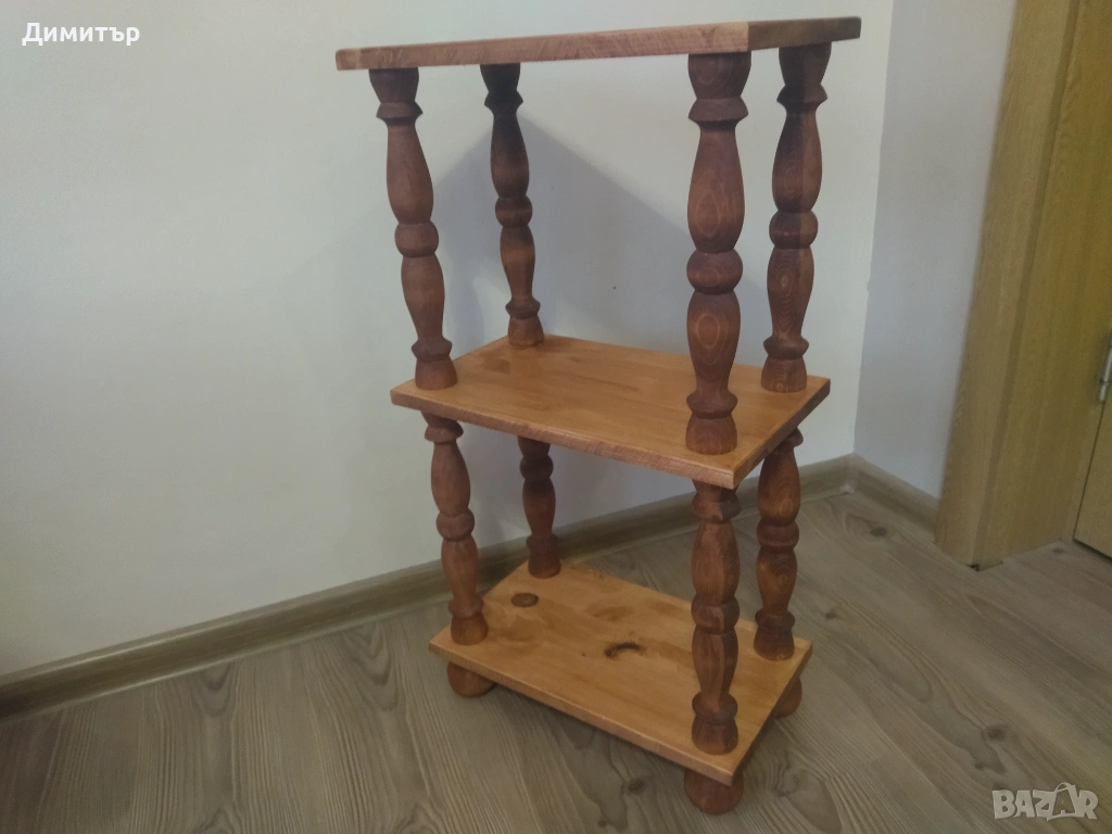 Ретро дървена етажерка !!!, снимка 1