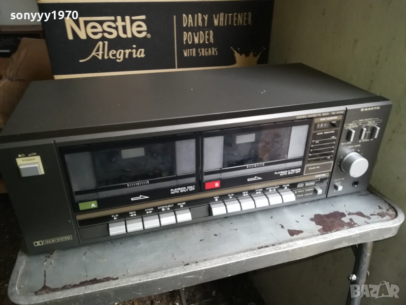 SANYO RD W340 DECK-MADE IN JAPAN ВНОС SWISS 0911251705LCHERY2, снимка 1