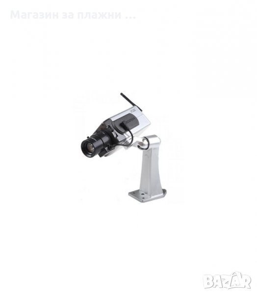 Фалшива охранителна камера с обектив, диод и датчик за движение - код WIRELESS 1400, снимка 1
