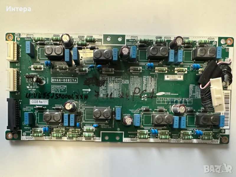Driver board BN44-00817A от Samsung UE55JS9000L, снимка 1