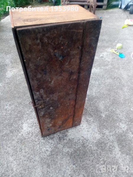Стара дървена каса за оръжие, снимка 1