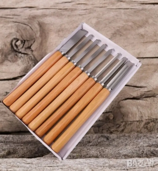 🛠️ Комплект от 8 резци за линолеум и дърво  , снимка 1