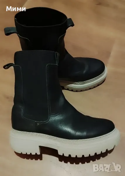 продавам кожени боти-тип Челси , снимка 1