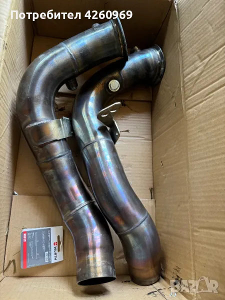 DOWNPIPE ЗА BMW F06 F12 F13 650I/IX,M6, снимка 1