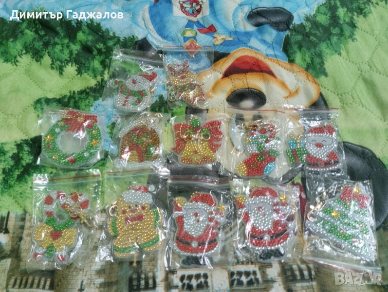 Ръчно изработени коледни играчки , снимка 1