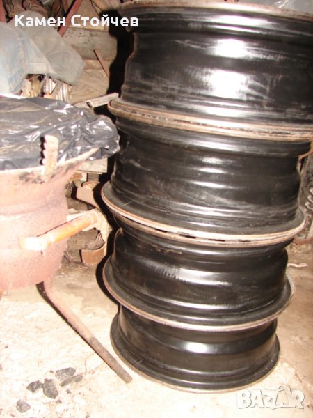 Стоманени джанти от Мазда 323F BJ 15", снимка 1