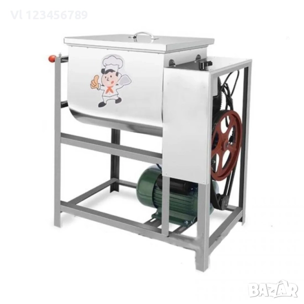 Електрическа бъркалка за кайма 15 кг, бъркалка за месо и тесто, снимка 1