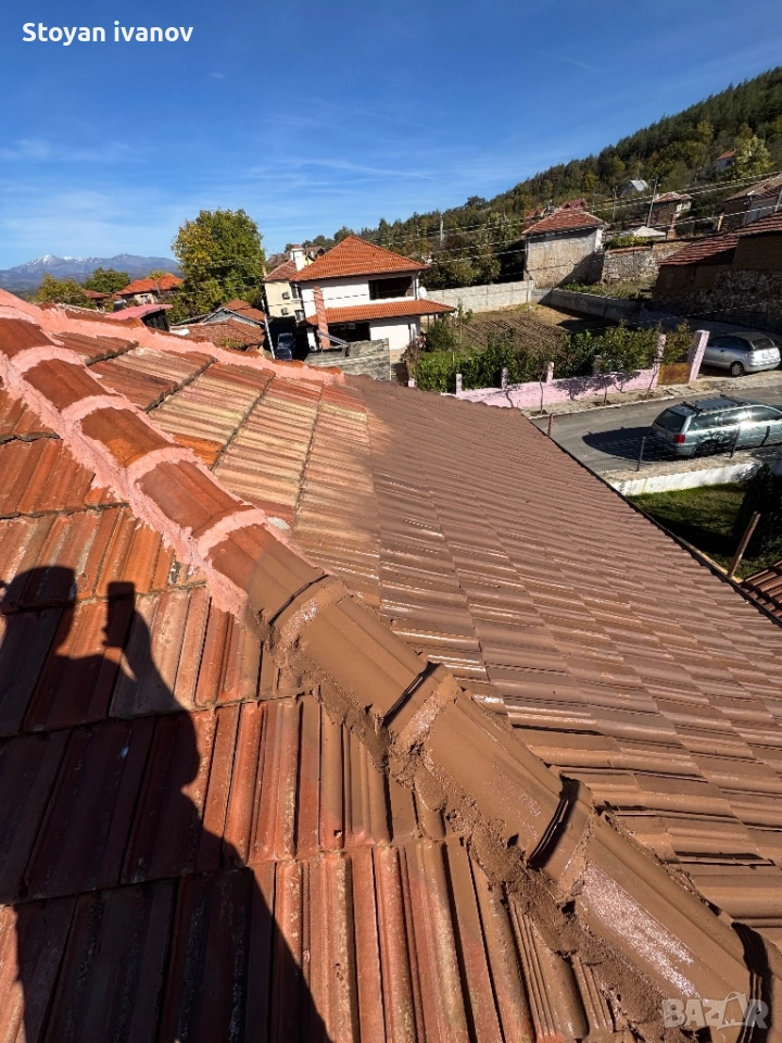 Боядисване на покриви метални конструкции веранди фасади и всички видове вътрешни бои, снимка 1