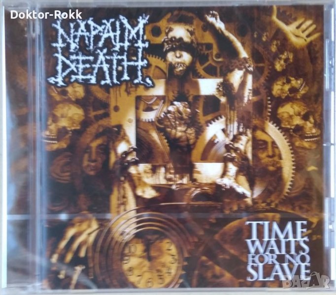Napalm Death – Time Waits For No Slave (2009, CD) 2021 Reissue, снимка 1