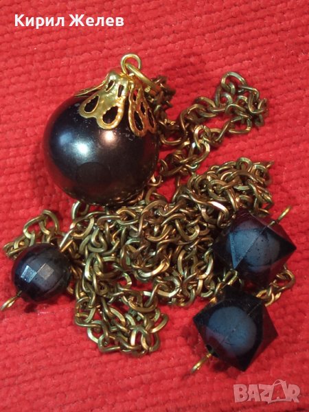 ВИНТИДЖ СТИЛ РЕТРО АРТ КОЛИЕ МЕДАЛЬОН 34961, снимка 1