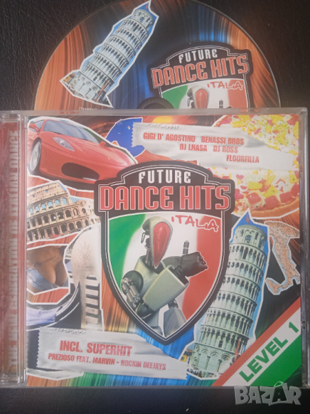 Italo Dance / Italo Disco - Future Dance Hits Italia - оригинален диск музика Денс / Диско, снимка 1