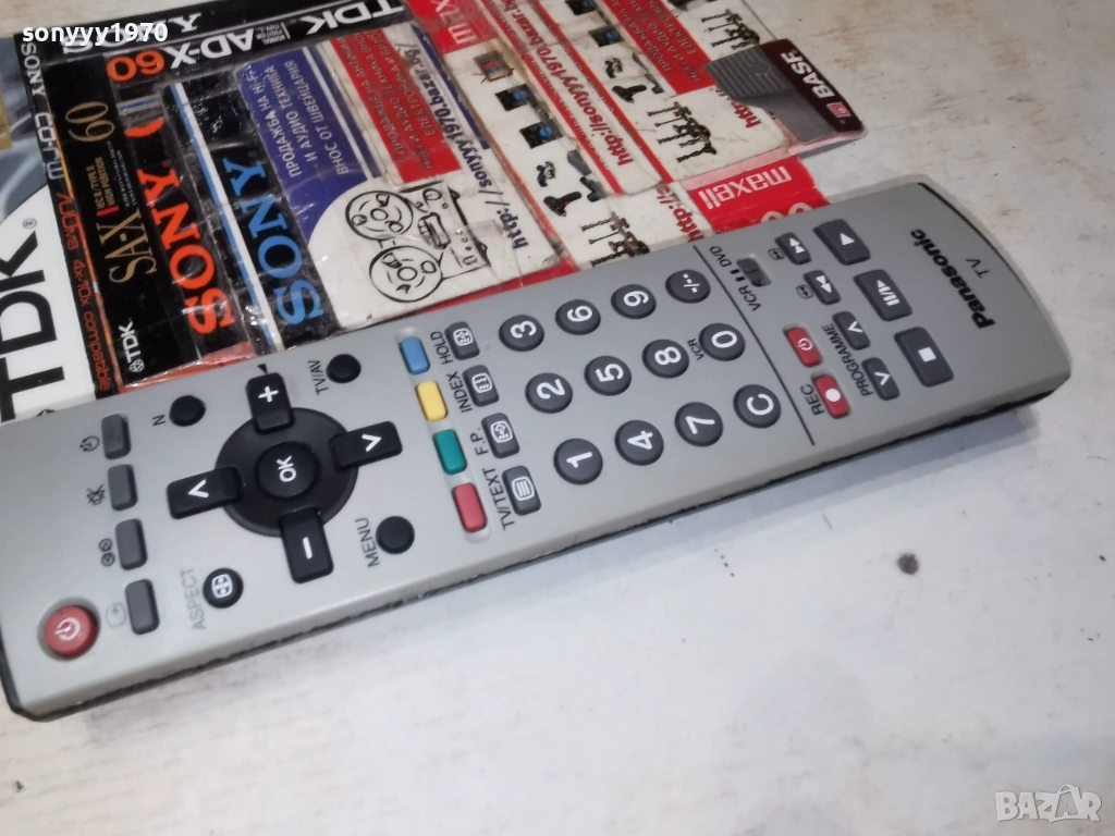 PANASONIC TV/DVD/VTR REMOTE-ВНОС SWISS 1701261907, снимка 1