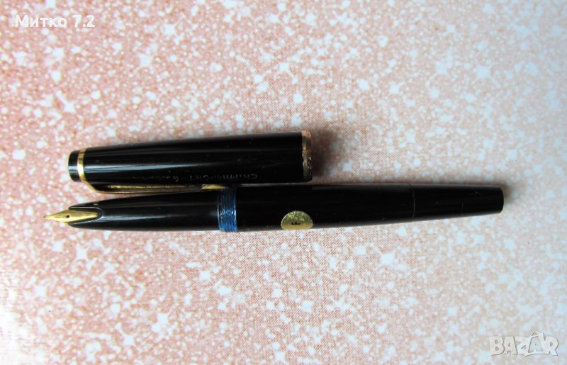 Писалка Montblanc 32 със златен писец, снимка 1