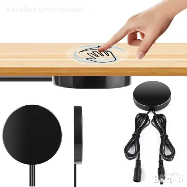 Скрит сензорен ключ за LED лента, функция димер, TOUCH бутон 5A 12V-24V, снимка 1