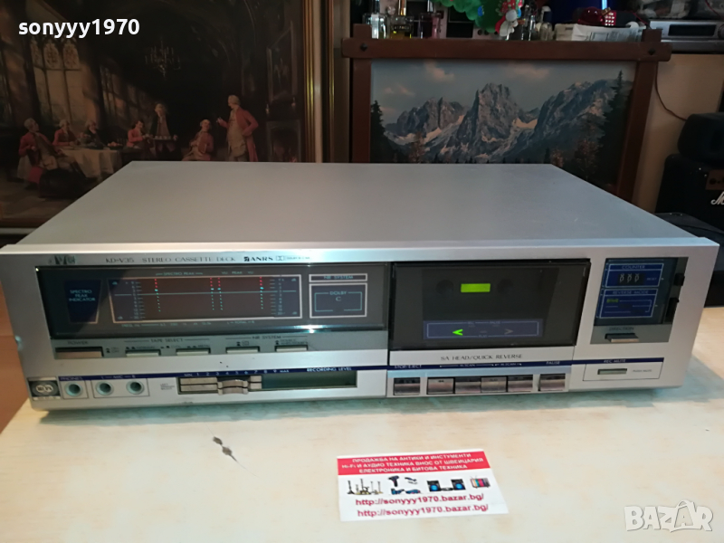 поръчан-JVC KD-V35E DECK MADE IN JAPAN-ВНОС SWISS 3003221211, снимка 1
