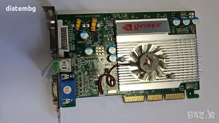 Видеокарта ASUS AGP FX5500      256MB GDDR    128bit, снимка 1