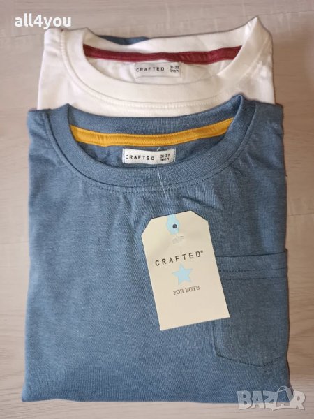 Комплект от две нови блузки Crafted, снимка 1