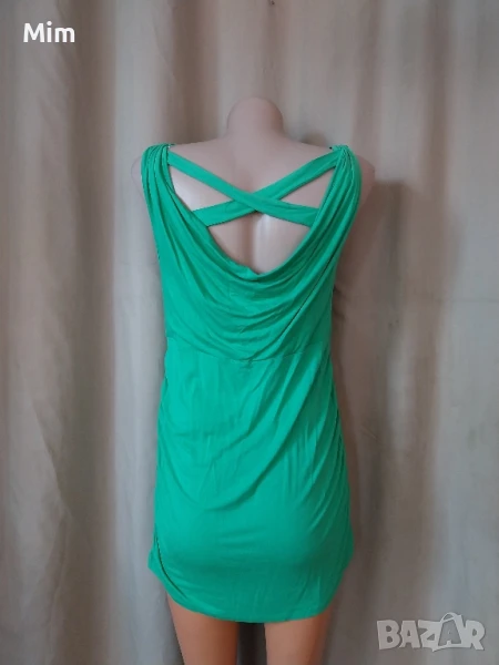 М Къса рокля в зелено , снимка 1