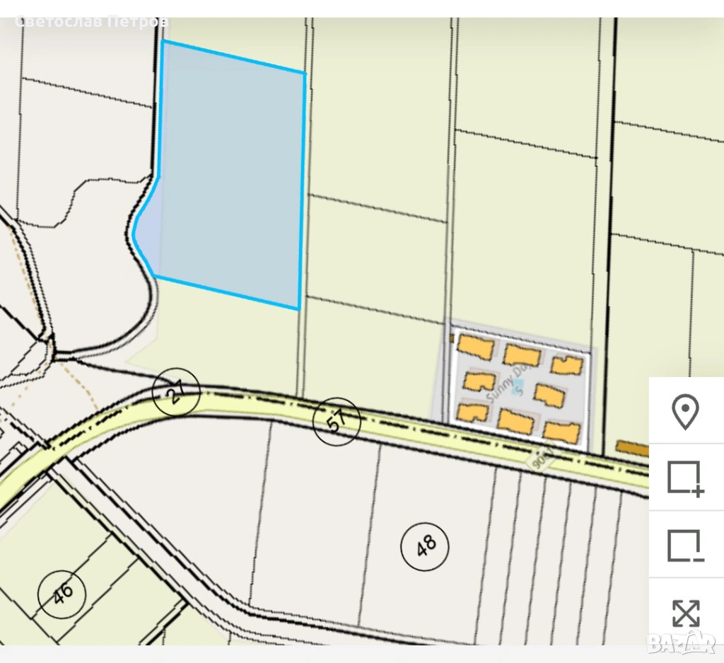 с.Тънково,местноста Боруна12,5  дк. земеделска земя ., снимка 1