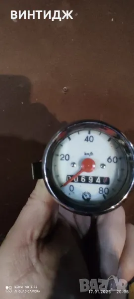 оригинал балкан 50 километраж спидомер, снимка 1