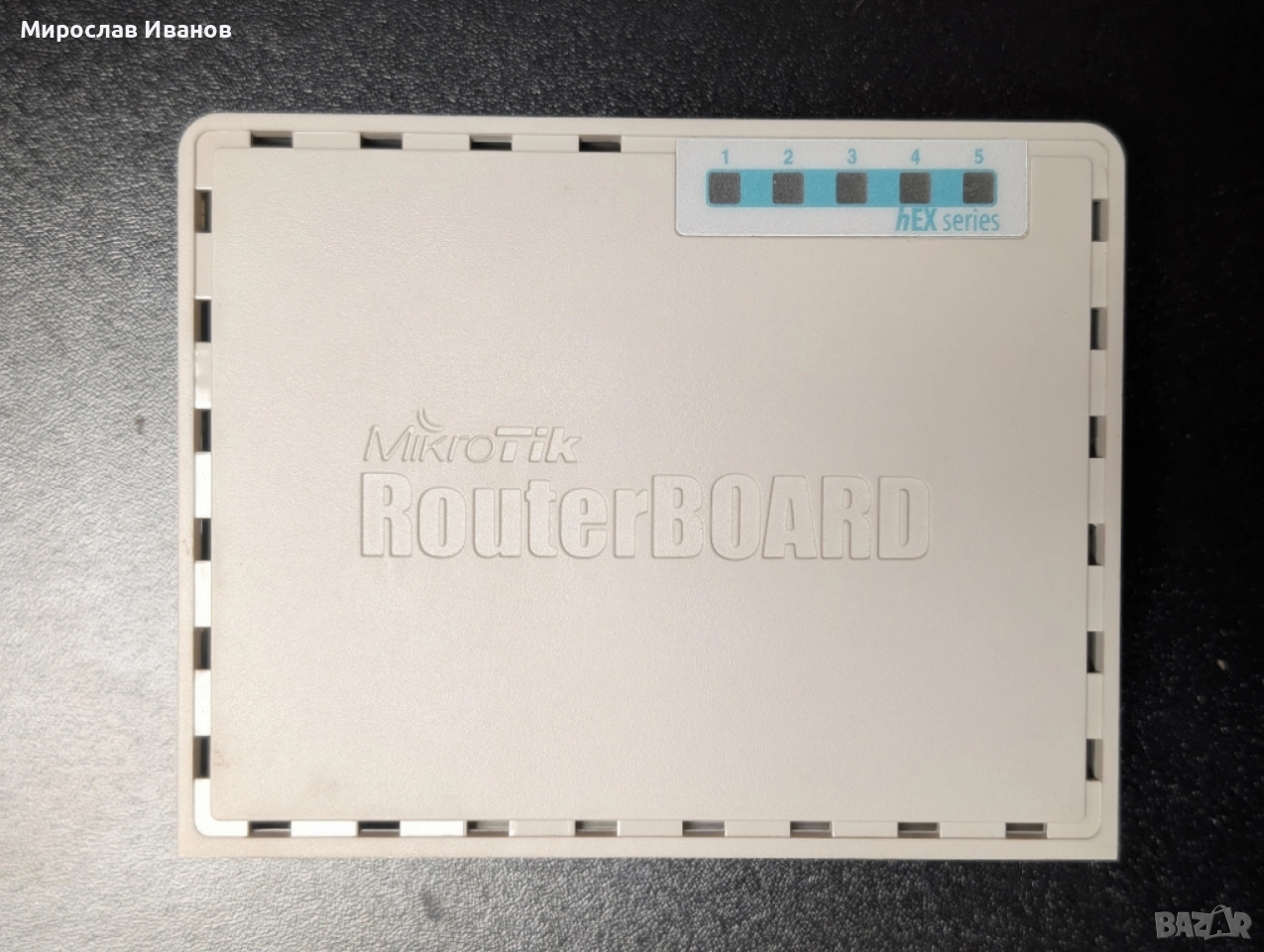 Рутер Mikrotik hEX, снимка 1
