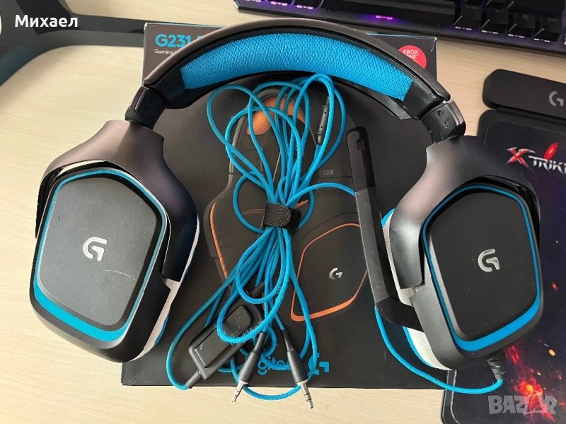 Слушалки Logitech G430, снимка 1