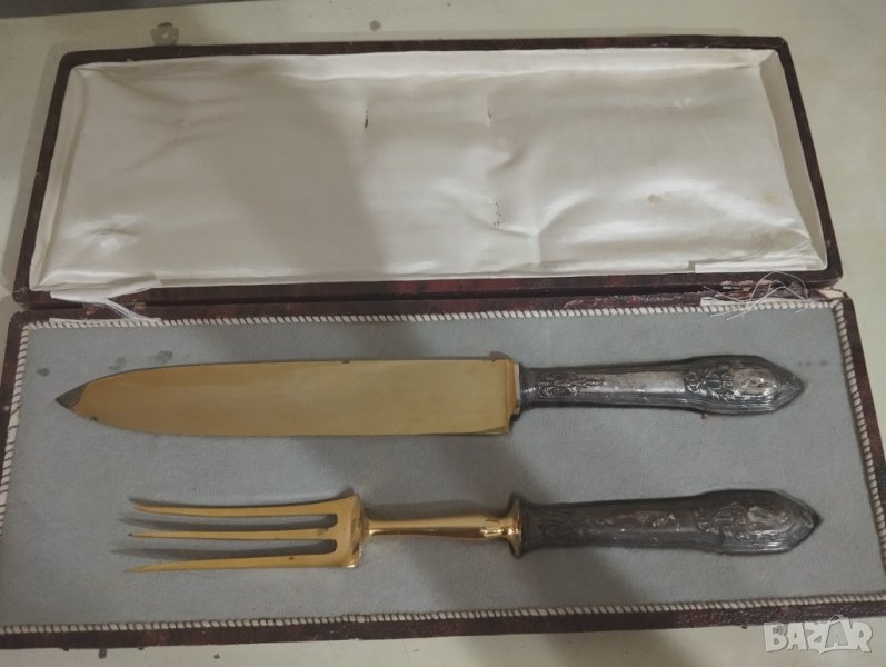 Комплект барокови прибори за сервиране-компект, снимка 1