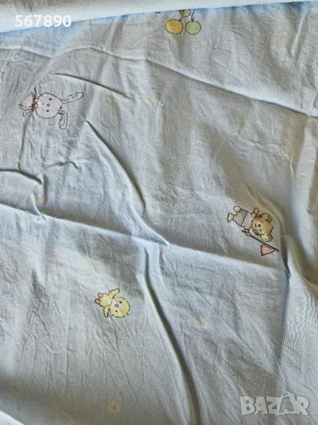 Долен чаршаф за детско легло 60/120, снимка 1