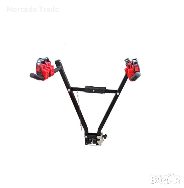 Багажник за кола за два велосипеда, За теглич, снимка 1