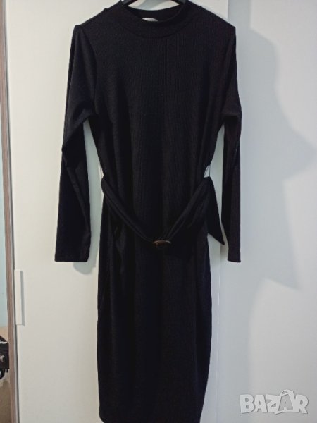 Рипсена рокля за бременни Л, снимка 1