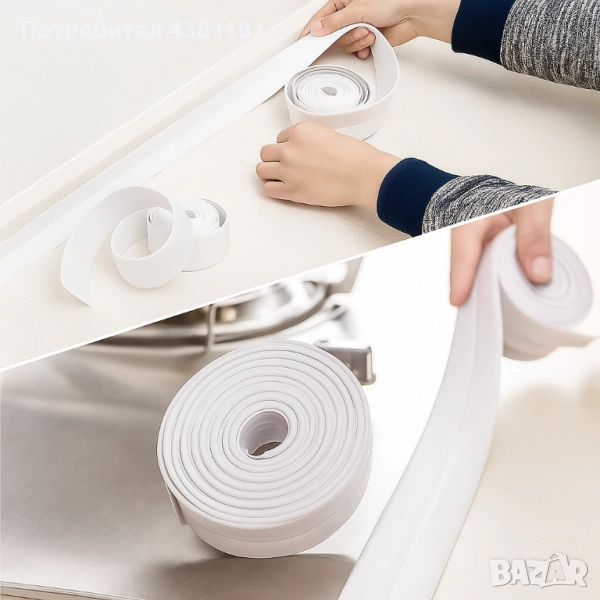 Силиконова уплътнителна лента , снимка 1