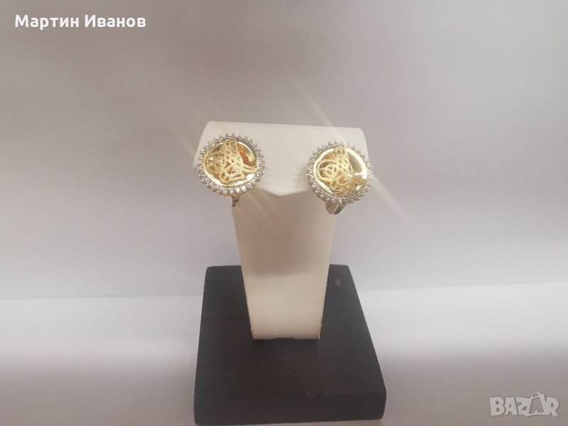 Златни обеци 03, снимка 1