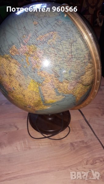 Глобус- лампа, снимка 1