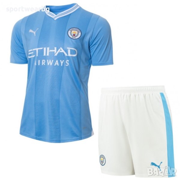 Puma Manchester City детски футболен екип 2023 2024 домакински, снимка 1